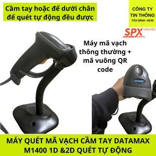 Máy quét mã vạch cầm tay m1400- đầu đọc mã vạch 1d và 2d