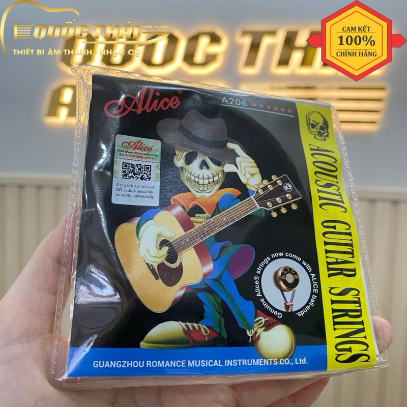 Dây đàn Guitar A206 Acoustic Guitar String (Dây Sắt).