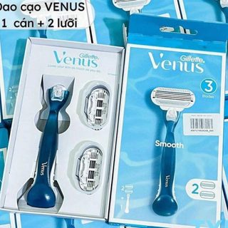 Dao cạo Gillette Venus 3 blades smooth (Chuyên dụng cho nữ)