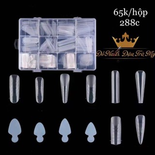 Phụ kiện nail - Móng định hình úp gel mix 8 form