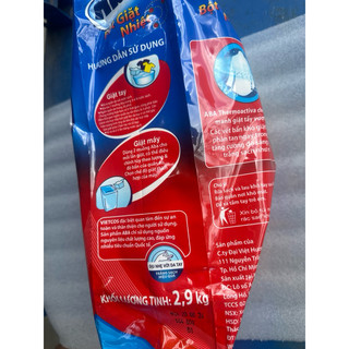 Bột giặt nhiệt Aba sạch tinh tươm 2.9kg