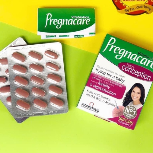 Tăng thụ thai Pregnacare before conception (for her) hàng UK