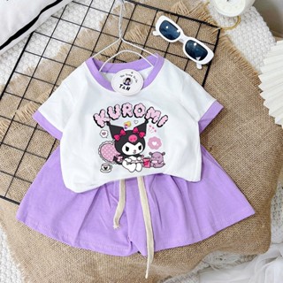 Đồ bộ kuromi cho bé gái 8-40Kg HOT TREND chất vải mềm mịn thoáng mát được các bé yêu thích BGL08