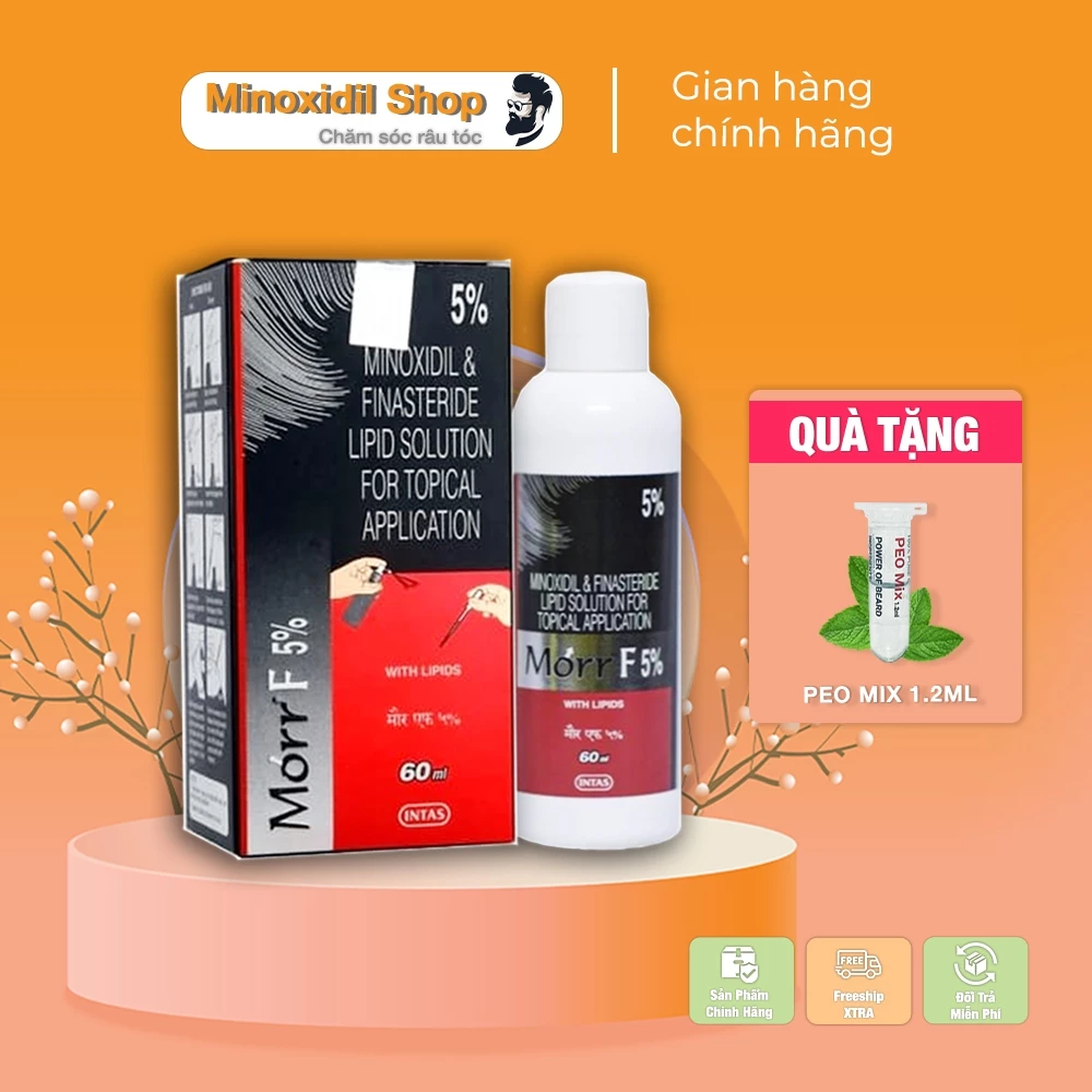 Dung dịch mọc tóc Morr F5 - Minoxidil 5%