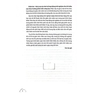 Sách - Trò chơi và hoạt động trải nghiệm cho trẻ mầm non theo hướng phát triển năng lực 3-4 tuổi