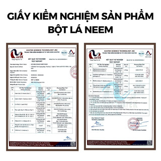 Bột lá neem nguyên chất - Dùng đắp mặt nạ ngăn ngừa mụn dưỡng da trắng hồng