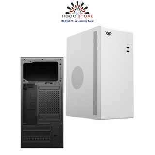  Vỏ Case Máy Tính VSP V200 Đen   Trắng Chính Hãng | Hoco Store PC 