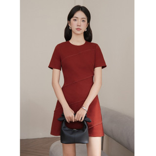 OLV - Đầm kiểu công sở chữ A dáng ngắn Gilda Dress