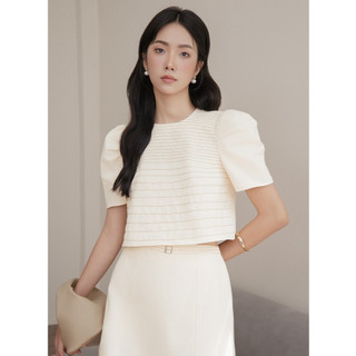 OLV - Áo kiểu suông croptop công sở Bridie Top