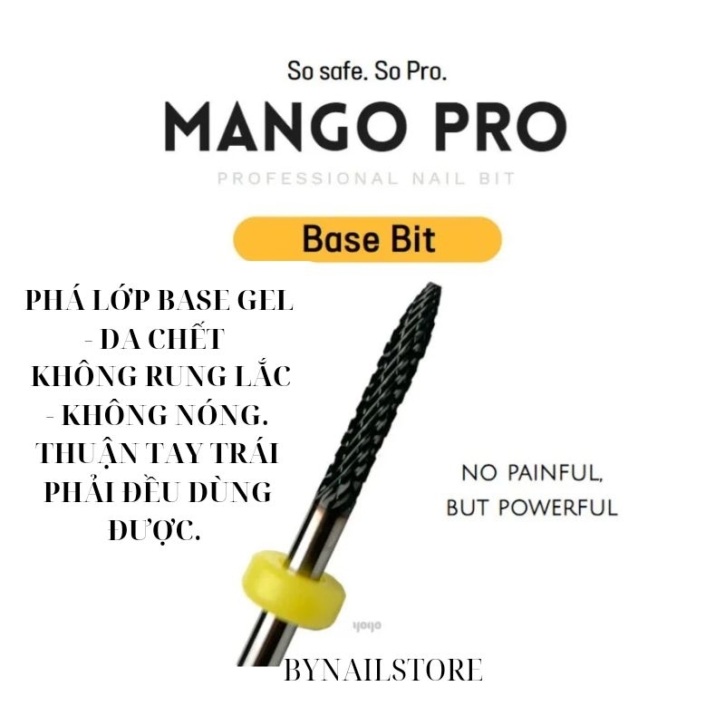 [Yogo] [✨ Siêu Hot] Đầu mài phá base gel, mài da chết Titan Base Bit (1pcs)