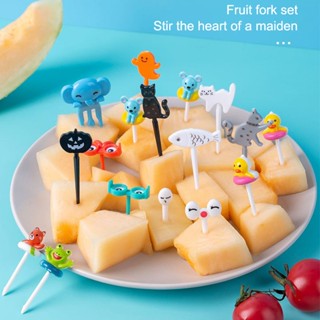 ✨️✨️Bộ 10 nĩa ăn trái cây hình động vật dễ thương