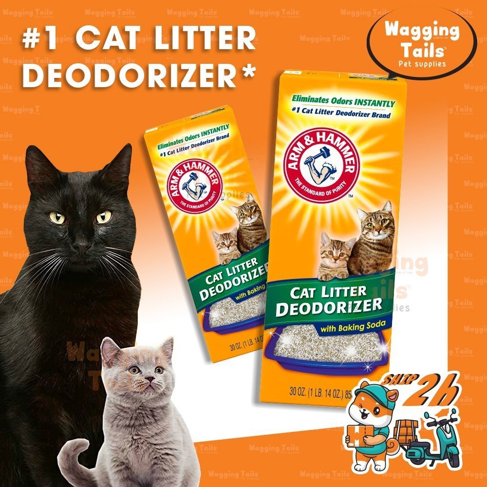 Bột ARM & HARMER Khử Mùi Hôi Cát Mèo Với Banking Soda - Cat Litter Deodorizer