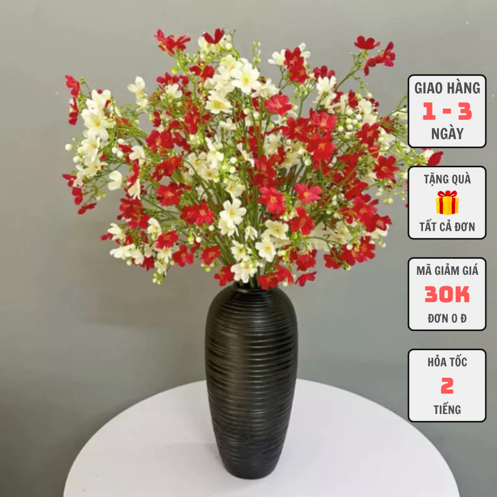 Hoa Giả Hoa Nhất Chi Mai Cao Cấp – Hoa Nhất Chi Mai Giả Sắc Đẹp Như Hoa Thật, Lý Tưởng Cho Trang Trí