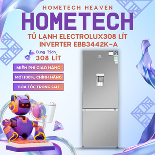   GIAO LẮP MIỄN PHÍ  EBB3442K-A - Tủ lạnh Electrolux Inverter 308 Lít EBB3442K-A - Hàng Chính Hãng Mới 100% 