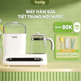 Máy tiệt trùng hâm sữa, sấy khô bằng hơi nước (M1-01) Topgiakids đa chức năng bảo hành lên đến 3 năm