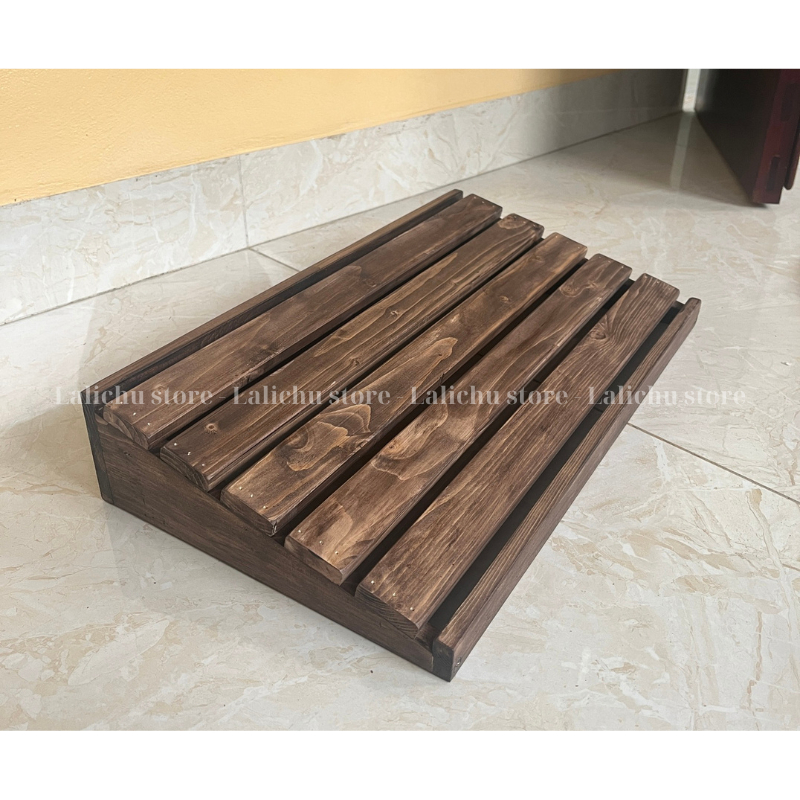 Kệ Kê Chân Gỗ Công Thái Học Để Dưới Bàn Làm Việc Kê Chân Thư Giãn Chống Mỏi