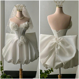 Đầm cưới năng động TRIPBLE T DRESS cho dâu đi bàn siêu xinh - size S/M/L