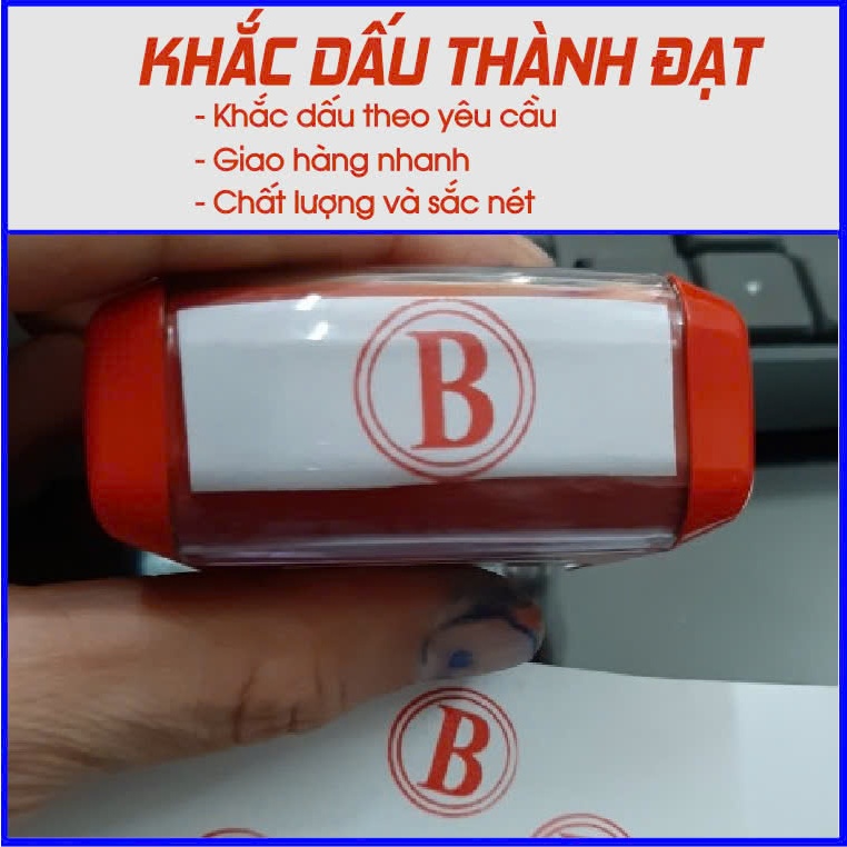 Con dấu chữ B (Chuẩn thông tư 24/2020/TT-BCA)