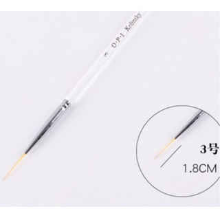 Cọ nét cán trong OPI 11mm- 15mm