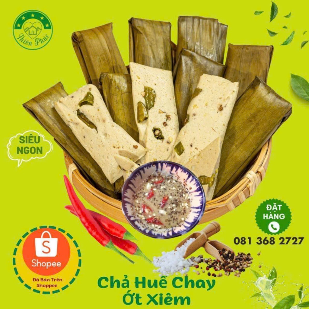 (500g) Chả Huế Chay Thiên Phúc