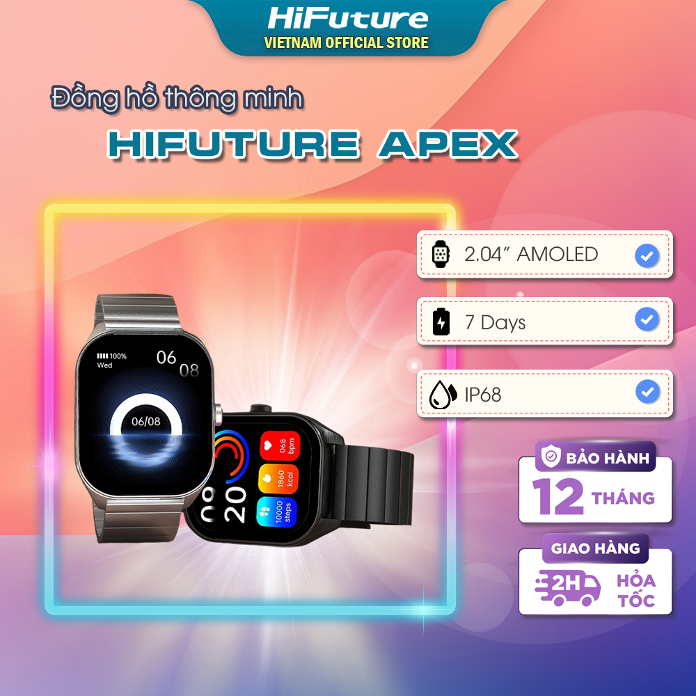 Đồng hồ thông minh HiFuture APEX (Business Class, Luxury Smartwatch)