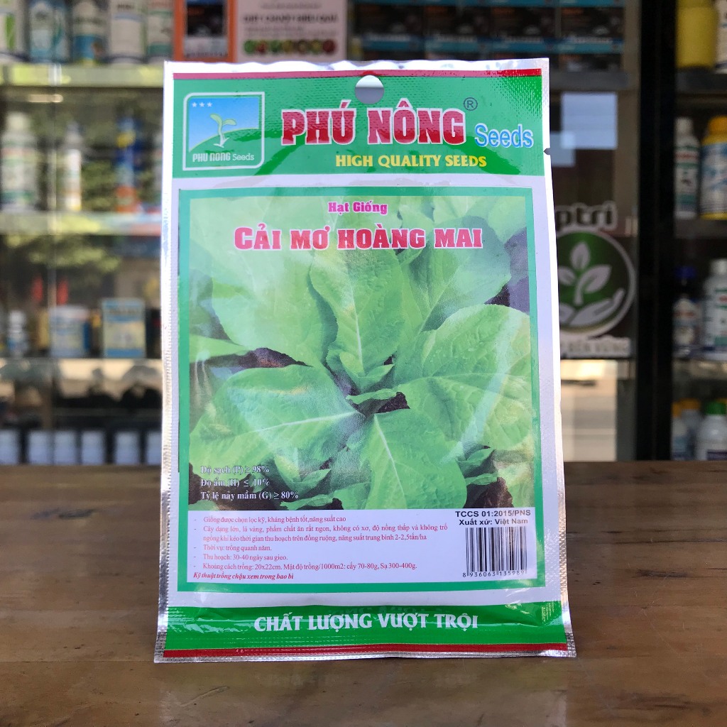 Hạt giống cải mơ 20g