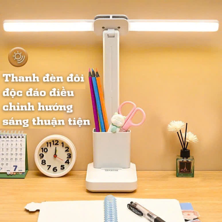 Đèn Bàn Học, Đọc Sách Tích Điện, Bảo Vệ Mắt, Nút Cảm Ứng 3 Chế Độ Ánh Sáng Tùy Chỉnh TENZATEK | BigBuy360 - bigbuy360.vn