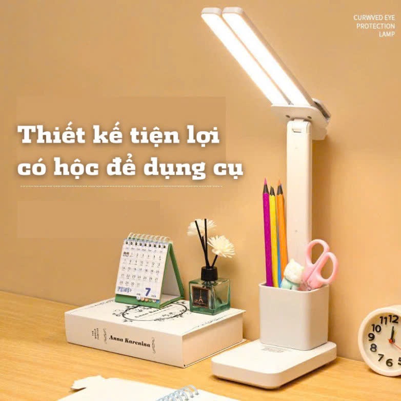 Đèn Bàn Học, Đọc Sách Tích Điện, Bảo Vệ Mắt, Nút Cảm Ứng 3 Chế Độ Ánh Sáng Tùy Chỉnh TENZATEK | BigBuy360 - bigbuy360.vn