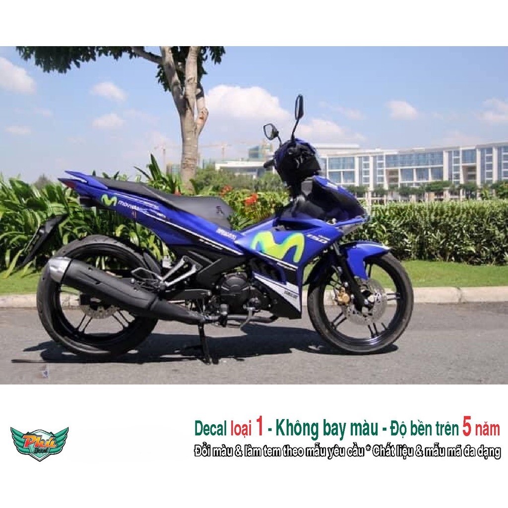 Tem rời Exciter 150 Movistar Xanh Gp (L)