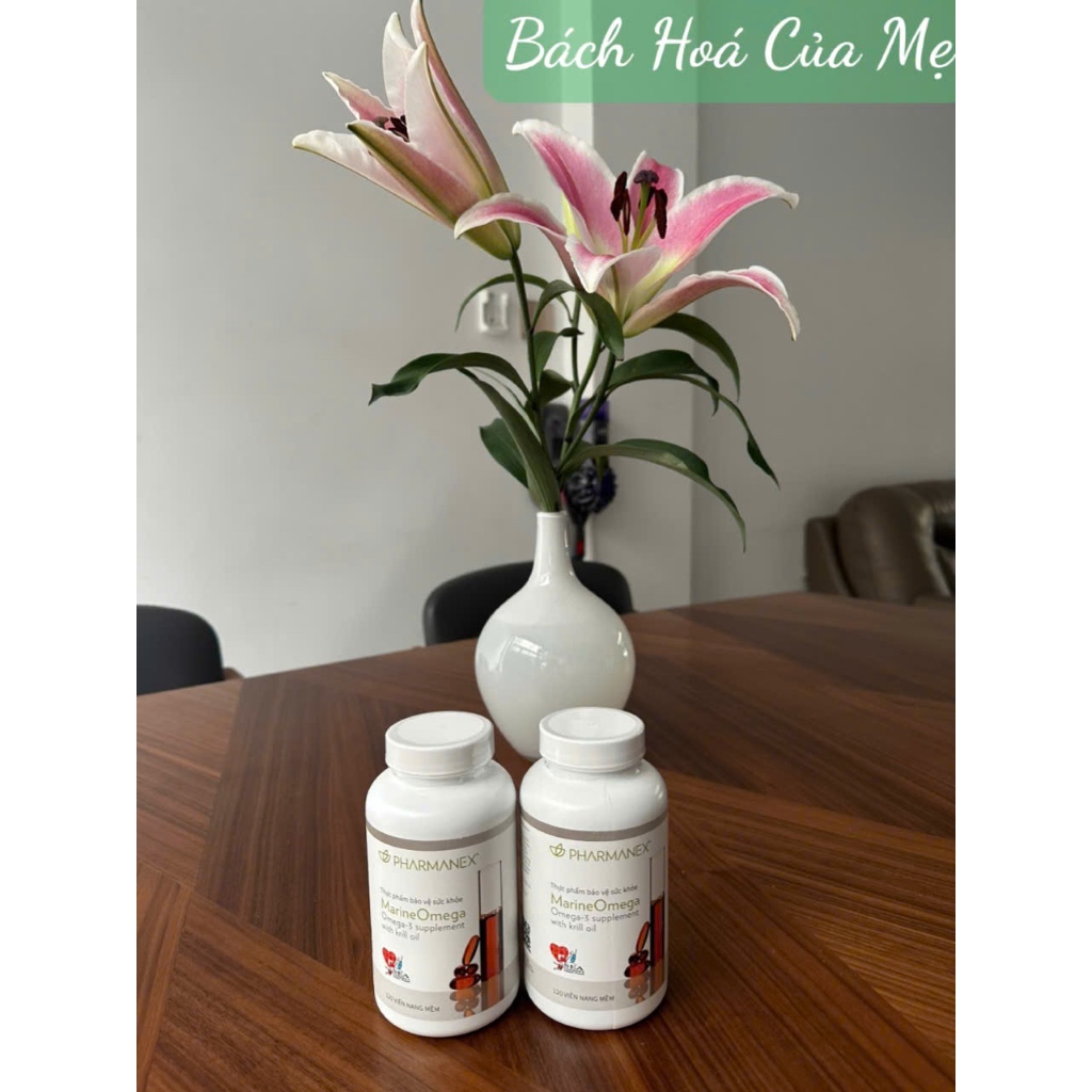 Dầu Cá NUSKIN Marine Omega 3 -Hàng Nhập khẩu Công Ty (120 viên, date mới nhất)