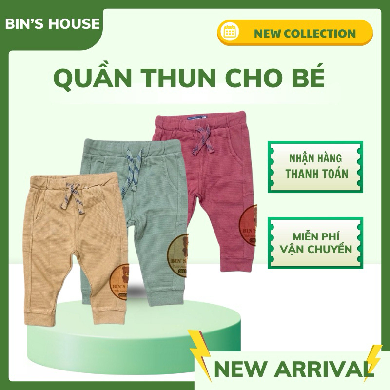 Quần thun cho bé trai sz 3-12M