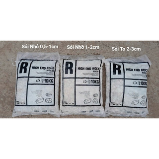 1kg sỏi trắng trang trí chậu cây cảnh, tiểu cảnh