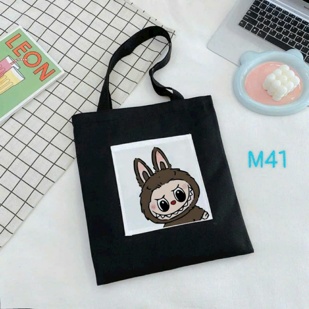 Túi tote nữ vải canvas có ngăn kéo. túi nữ đeo vai đi học đi chơi thời trang Hàn Quốc đựng vừa khổ A