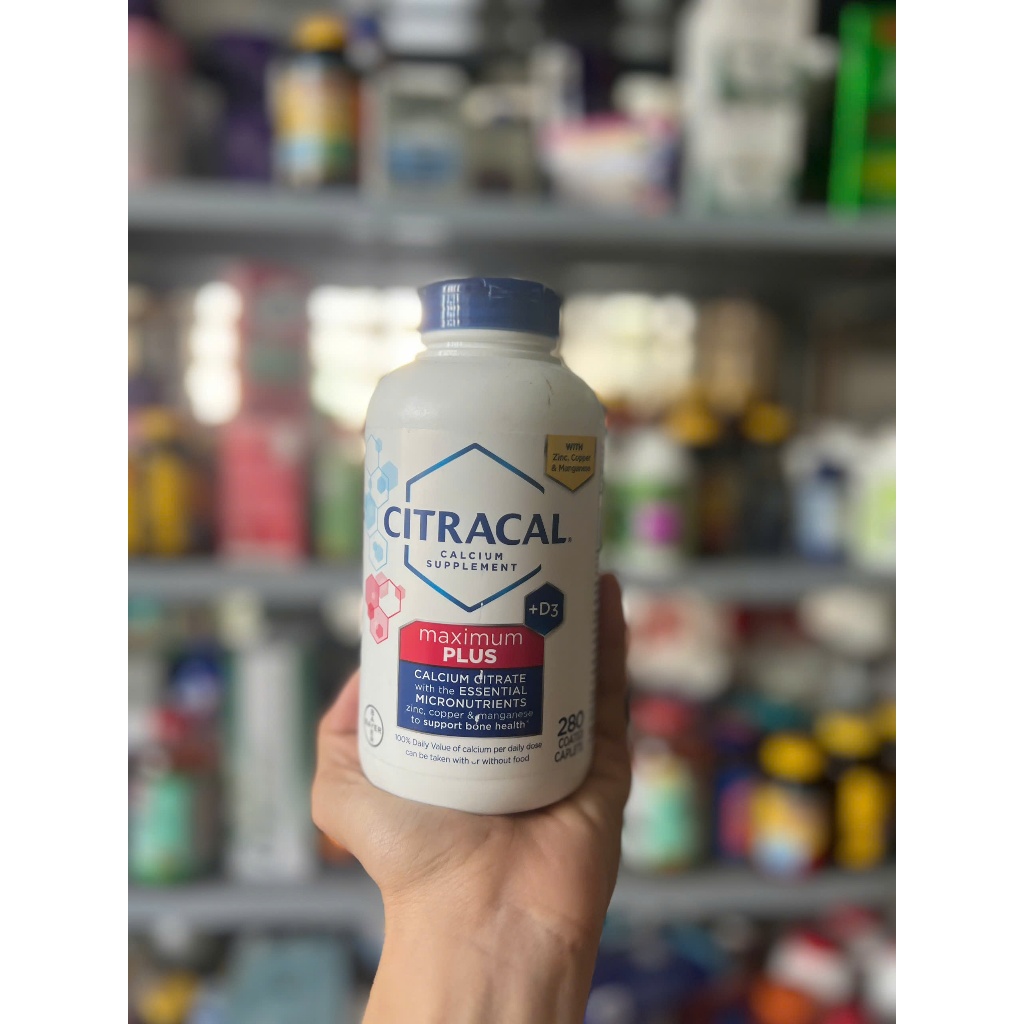 cam kết chính hãng mỹ Viên CANXI CITRACAL Maximum Calcium citrate 280v