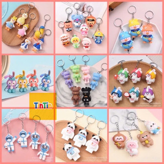 Móc khoá, phụ kiện trang trí cute, Móc Khóa Thời Trang Hoạt Hình Dễ Thương Đeo Balo Xe Máy Tiện Lợi