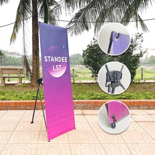 Chân Standee, Khung standee chữ X giá rẻ Kt 60x160cm | LST