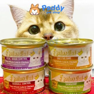 Pate AATAS Cho Mèo Mọi Lứa Tuổi (Lon nhỏ 80g)