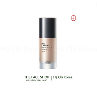Kem nền lâu trôi căng bóng da Ink Lasting Foundation Glow fmgt The Face Shop (30ml)