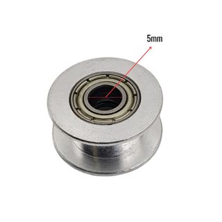 Puly căng đai GT2 trơn trục 5mm (tương ứng 20 răng)