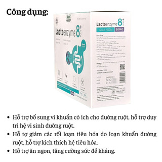 Lactoenzyme 8+ kích thích ăn ngon cho bé