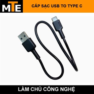 Dây cáp sạc USB to Type C 30cm, giá rẻ