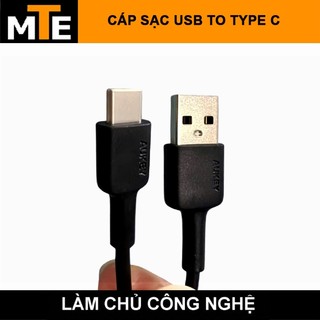 Dây cáp sạc USB to Type C 30cm, giá rẻ