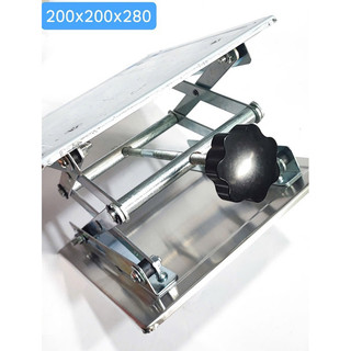 Bàn nâng 200x200x280mm dùng nâng hạ phôi cho máy khắc laserm mini