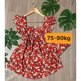 [HCM] (75-90kg) Đồ bộ bigsize lửng tole/lanh. drap gối codipa.