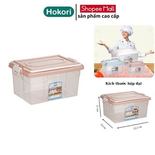 Hộp lạnh 2 quai Việt Nhật 3 size, Hộp đựng thực phẩm, bảo quản thức ăn có quai xách tiện lợi