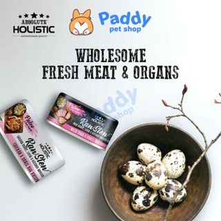 Pate Cho Chó Mèo Absolute Holistic RawStew (Lon 80g)