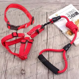 Dây dắt 2in1 (yếm, dây dắt) chó chó đủ cỡ