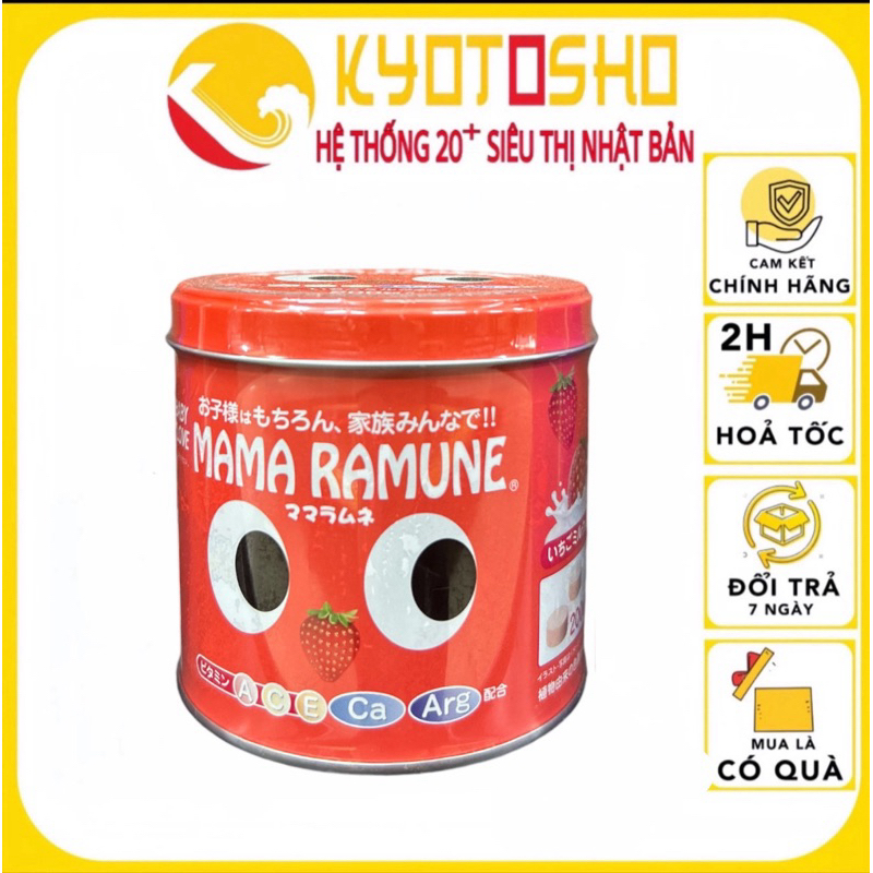 Kẹo biếng ăn cho trẻ Mama Ramune