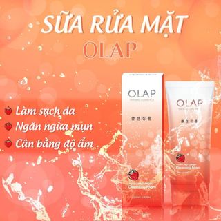 Sữa rửa mặt olap 120ml trắng da mờ thâm