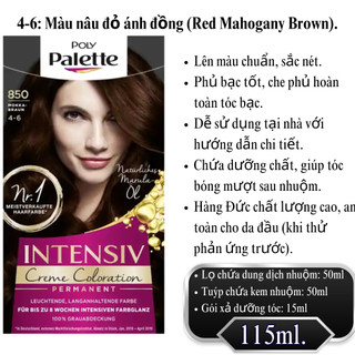 Thuốc nhuộm tóc Poly Palette đầy đủ size